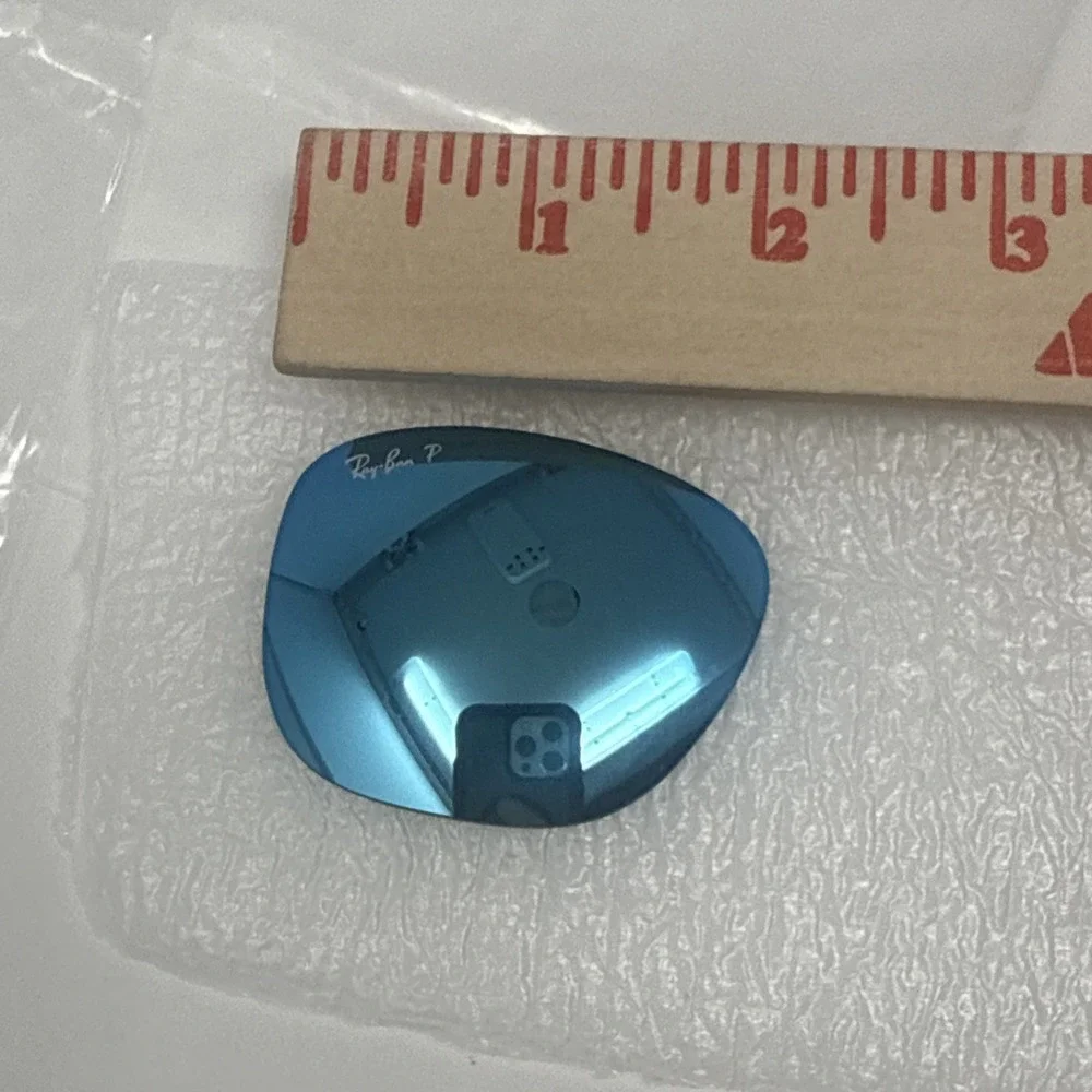 Ray Ban RB4330 Chromance Polarized Blue mirror Replacement Lenses Approx 58mm